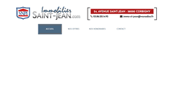 Desktop Screenshot of immobilier-saint-jean.com